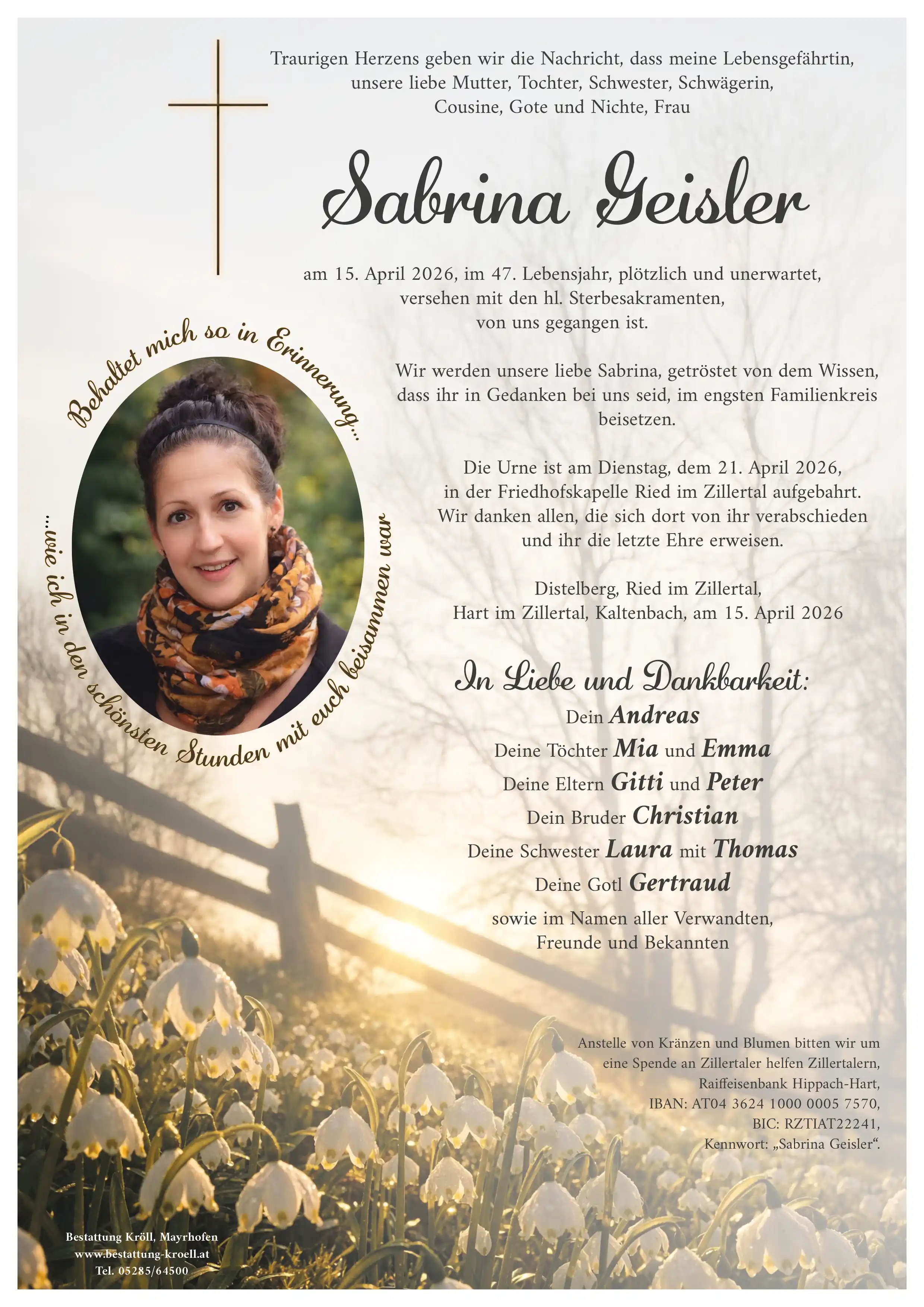 Parte von Sabrina Geisler